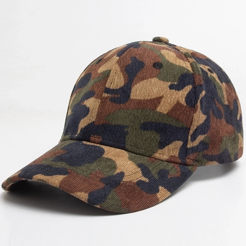 Unisex Basic Color Block Curved Eaves Baseball Cap