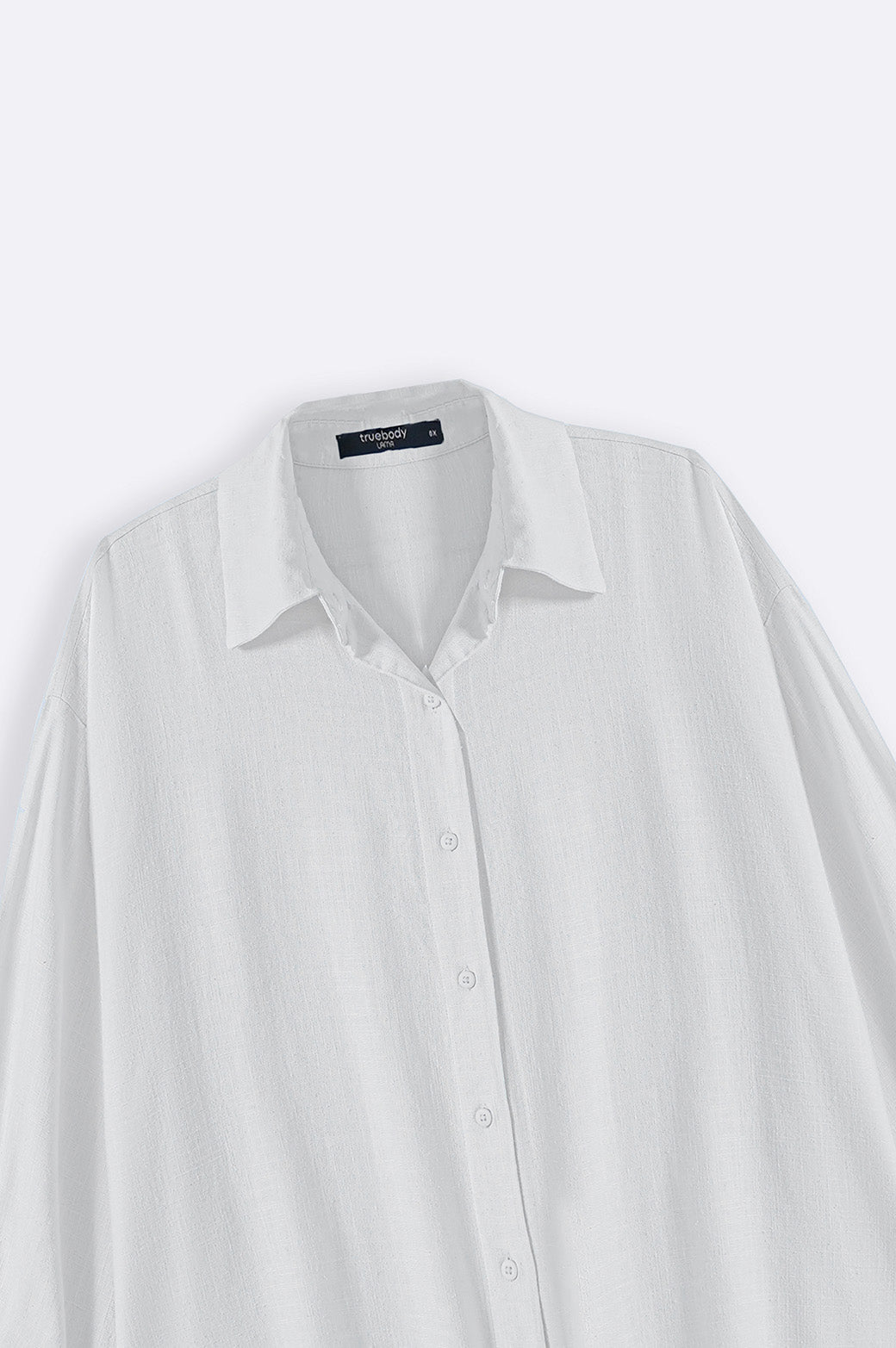 CURVE LINEN SHIRT