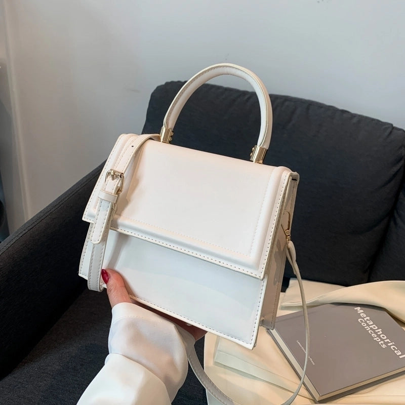 Women's All Seasons Pu Leather Classic Style Handbag