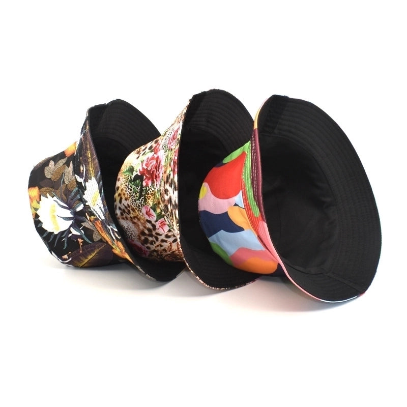 Unisex Fashion Cartoon Flat Eaves Bucket Hat