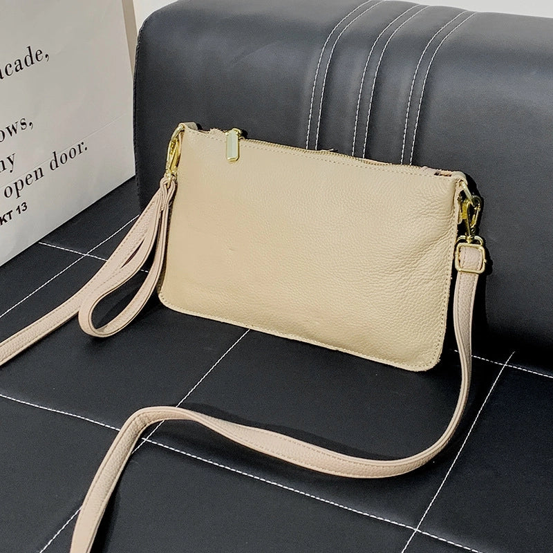 Women's Small Pu Leather Solid Color Basic Classic Style Zipper Phone Wallets