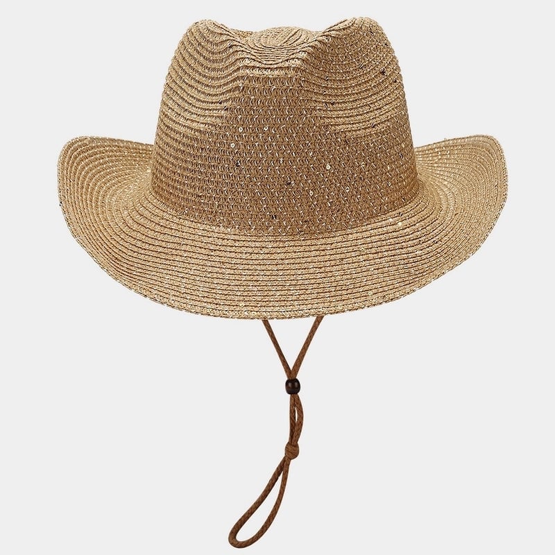 Women's Elegant Classic Style Solid Color Curved Eaves Straw Hat
