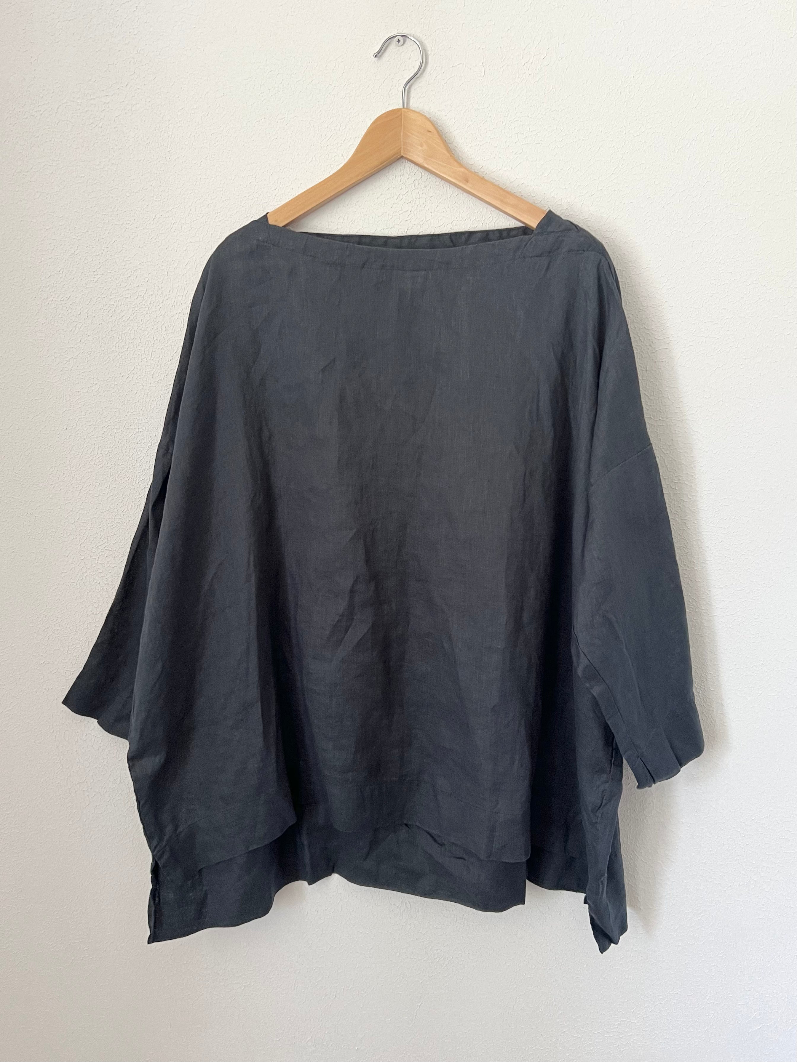 avril top-charcoal linen