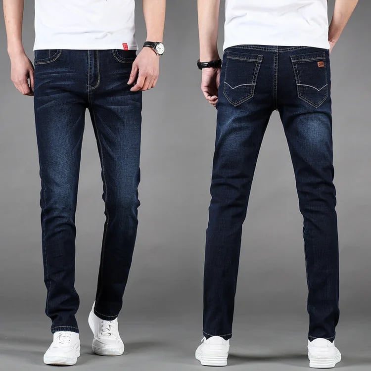 Stretch Straight-leg Jeans