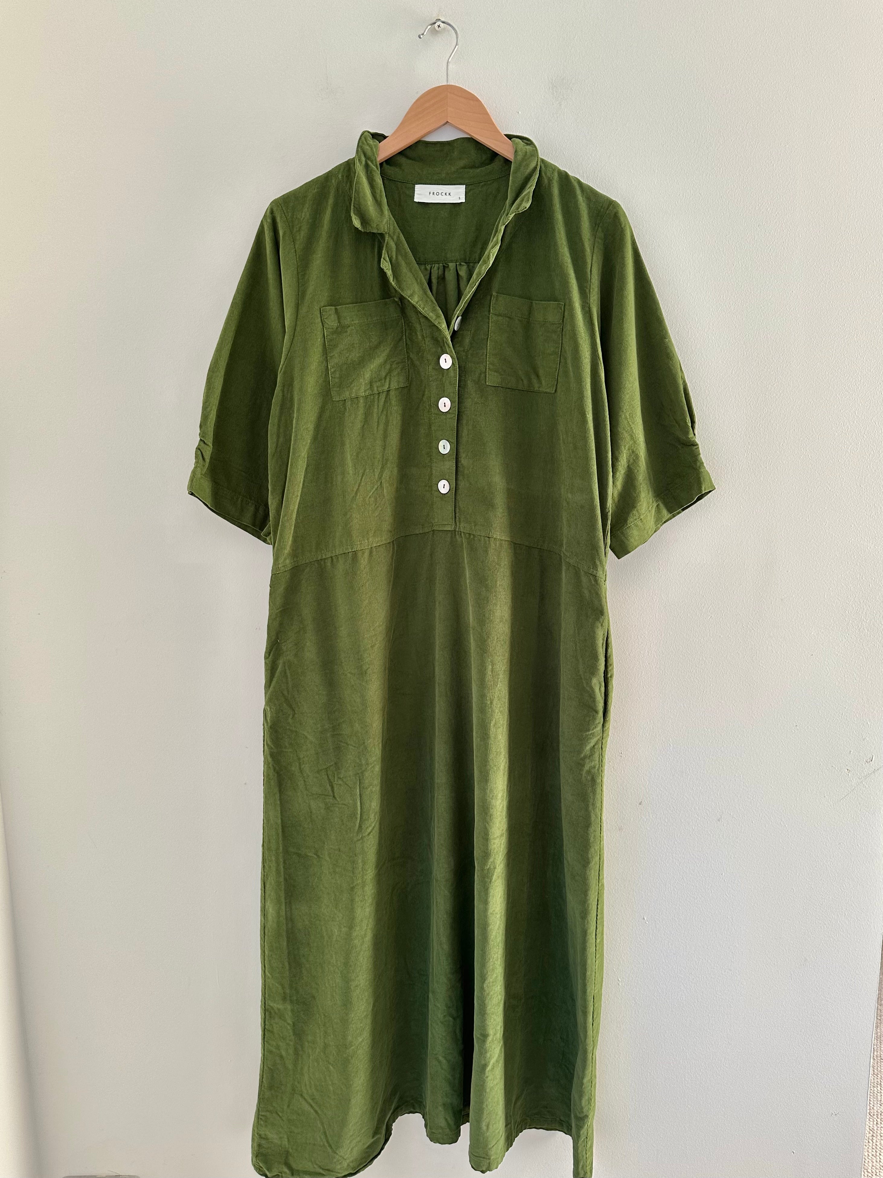 bridget dress - fern cord