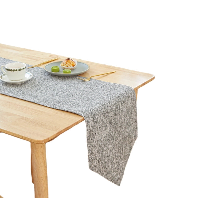 Minimalist Solid Color Linen Tablecloths