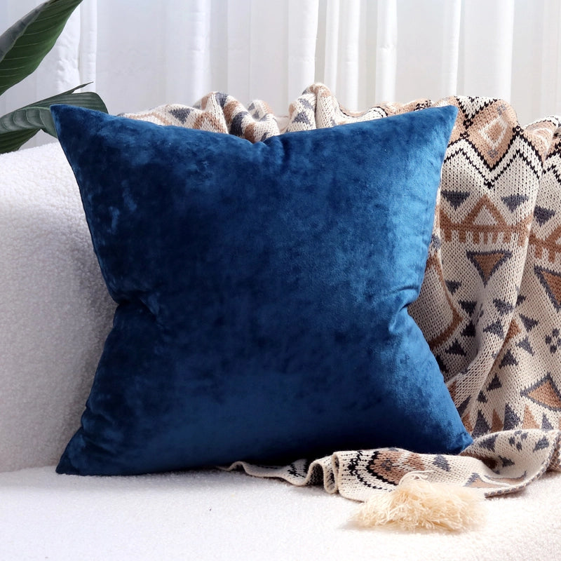 Casual Solid Color Polyester Pillow Cases