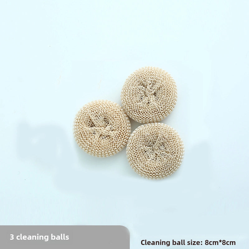 Nano Steel Wire Ball Cleaning Ball Household Dishwashing Brush Does Not Hurt The Pot Brush With Handle Does Not Drop Silk Long Handle Pot Brush Artifact