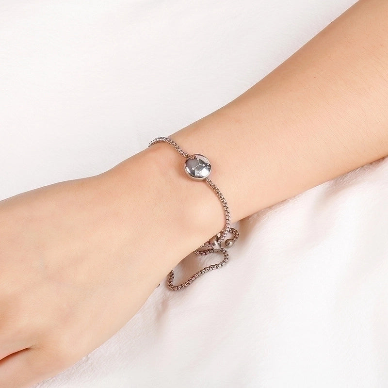 Minimalist Constellation Titanium Steel Rhinestones Bracelets In Bulk