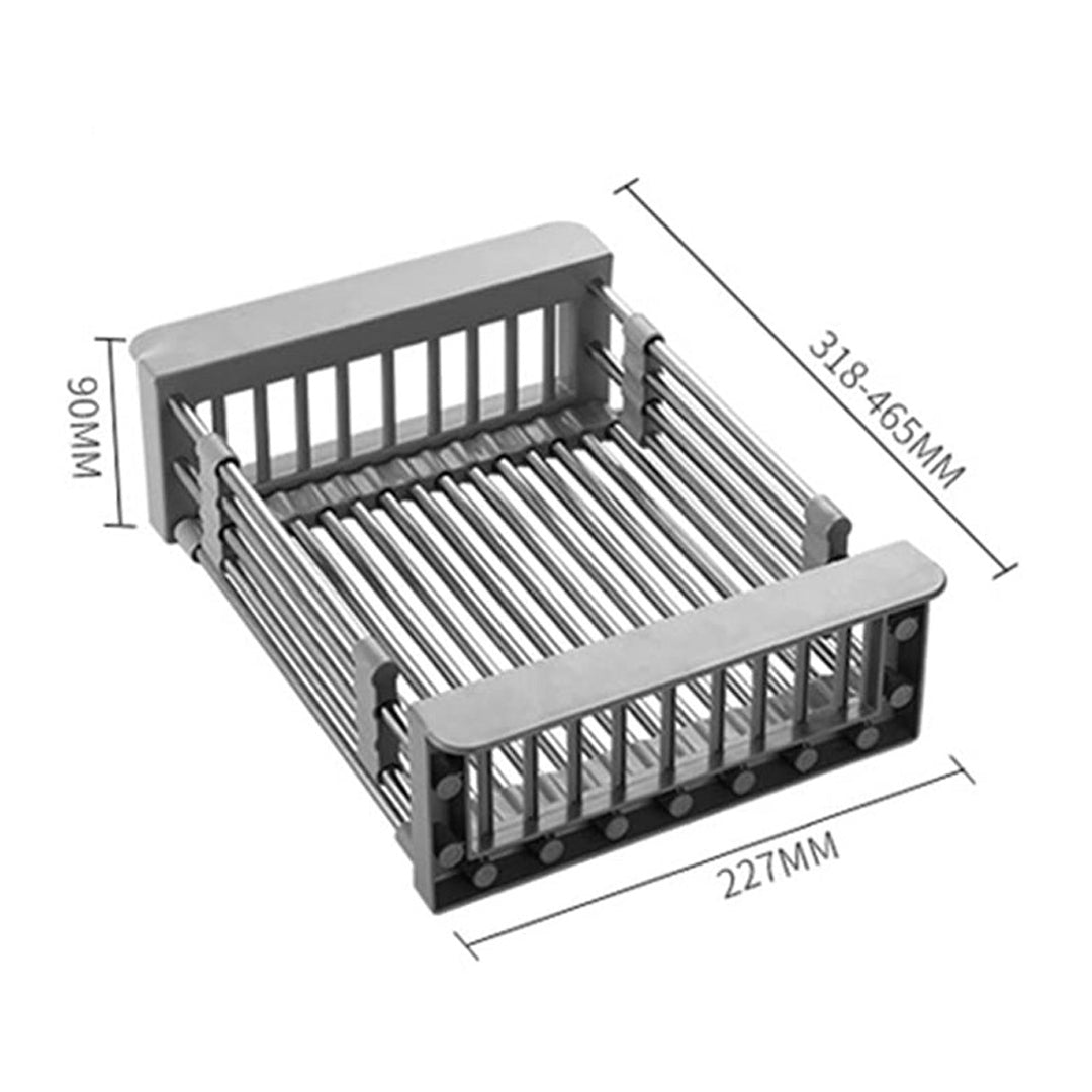 Over The Sink Expandable Drainer Rack