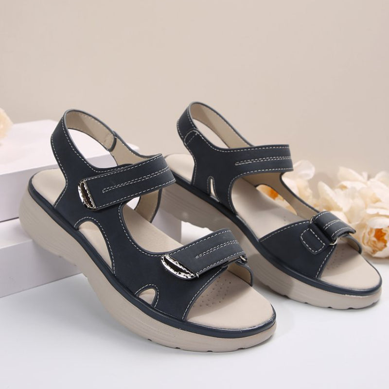 💥Hot Sales-59% OFF🔥Women’s Wedge Sandals with Hook & Loop Straps