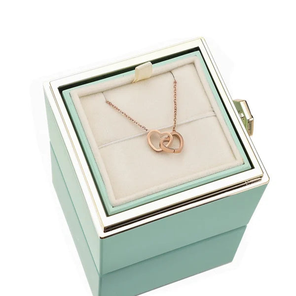 Eternal Rose Box w/ Necklace