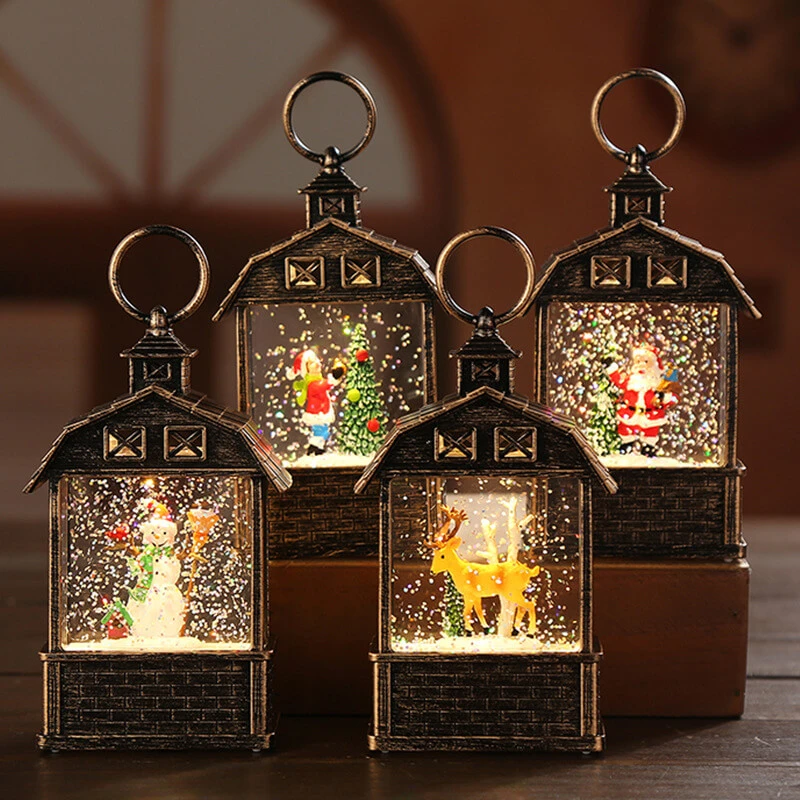 Christmas Decoration Bronze Night Light