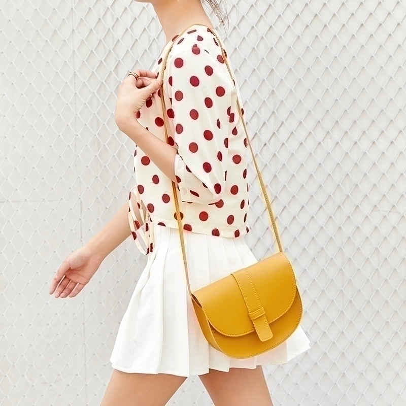 Women's Mini All Seasons Pu Leather Basic Shoulder Bag