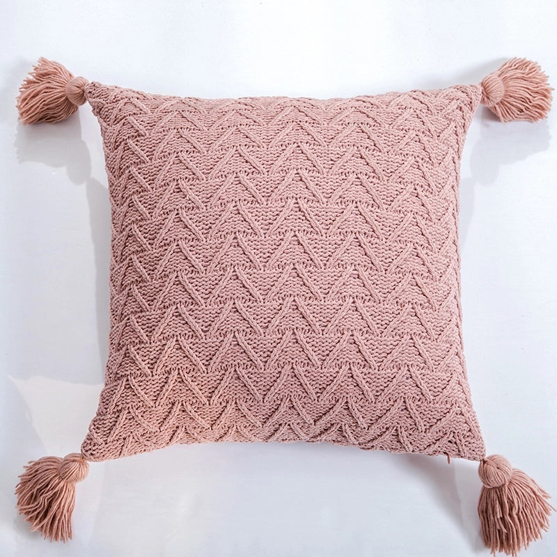 Casual Solid Color Polyester Pillow Cases
