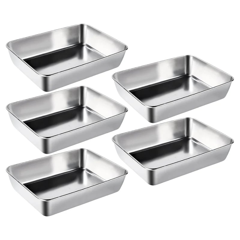 📢Buy 3 Get 2 Free- Stainless Steel Square Plate