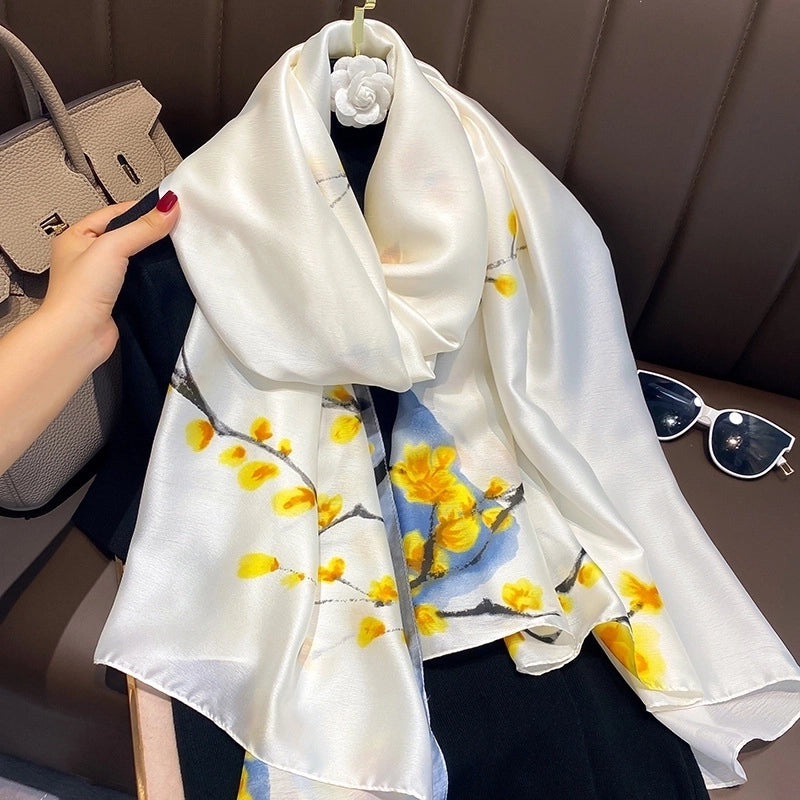 Fashion Silk Scarf (707 Main Color) Nhcj0164-707 Main Color