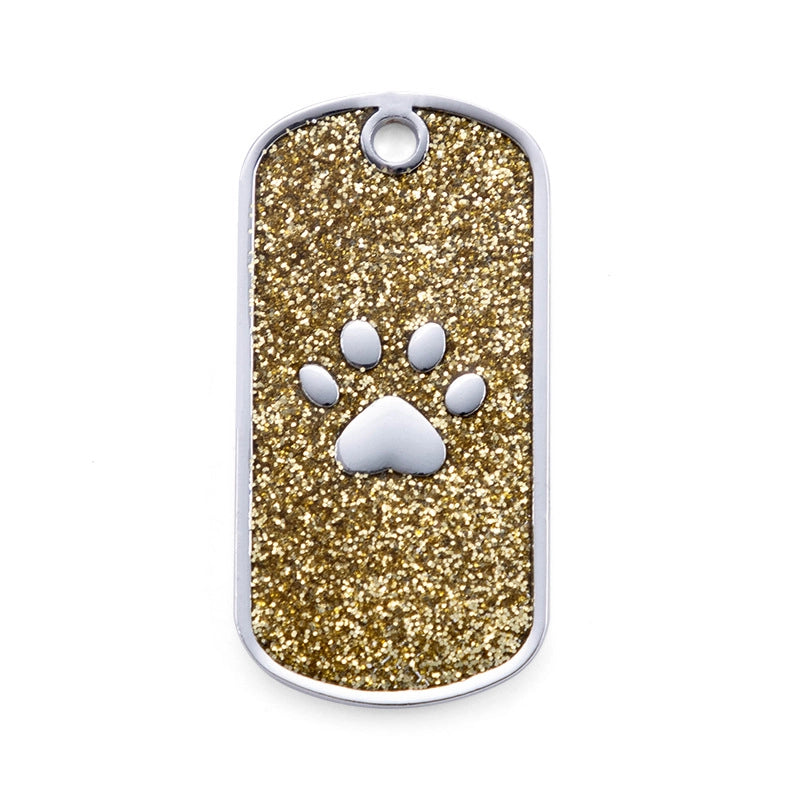 Minimalist Metal Footprint Pet Accessories