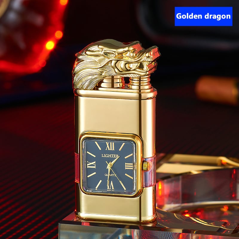 Windproof Lighter Vintage Watch Bezel Jet flame Torch🔥BUY 2 FREE SHIPPING