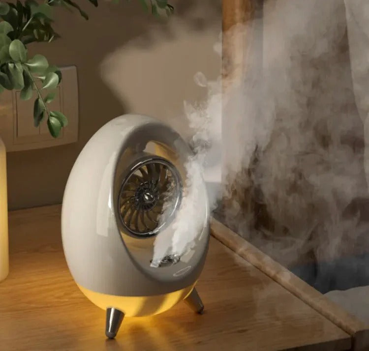 MINI OVAL SHAPE PORTABLE HUMIDIFICATION FAN