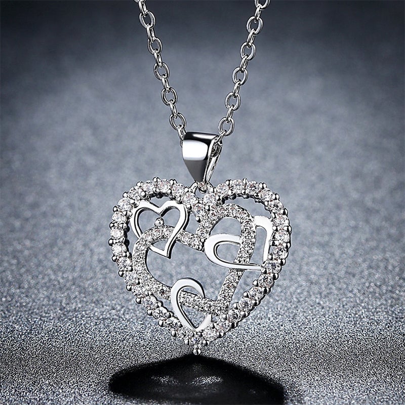 🔥Interlocking Hearts Necklace