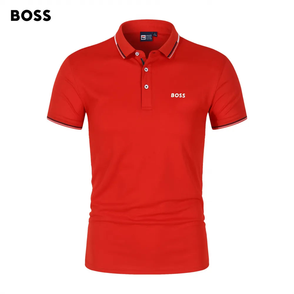 BOSS Men-s plus size polo shirt