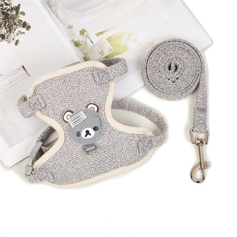 Cute Cloth Animal Patchwork Leash 1 Piece