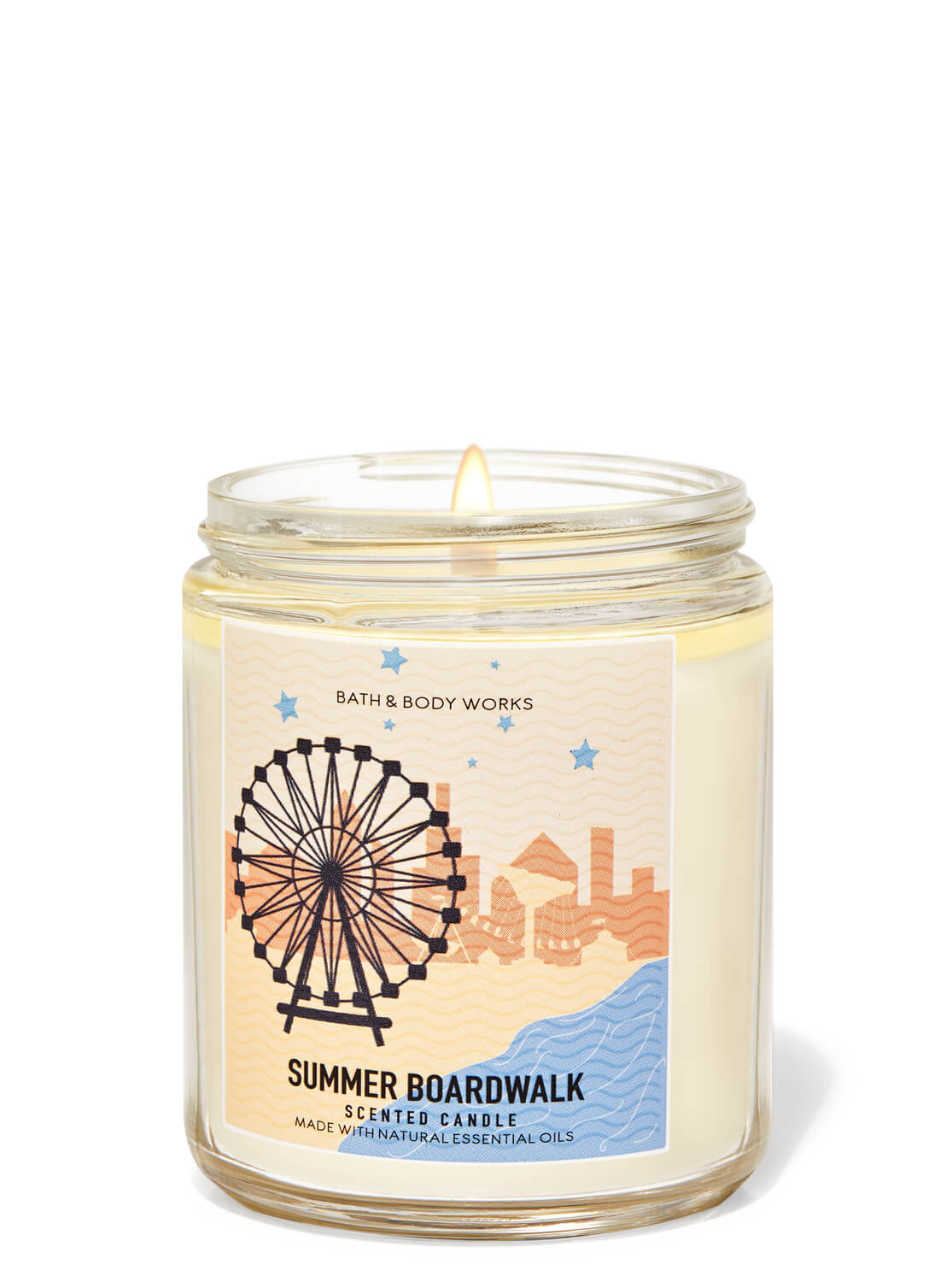 Bath & Body Works Summer Boardwalk Single Wick Candle