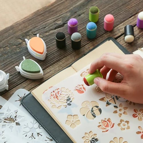 🎁  48% OFF - 🔥DIY Sponge Finger Painting Kit