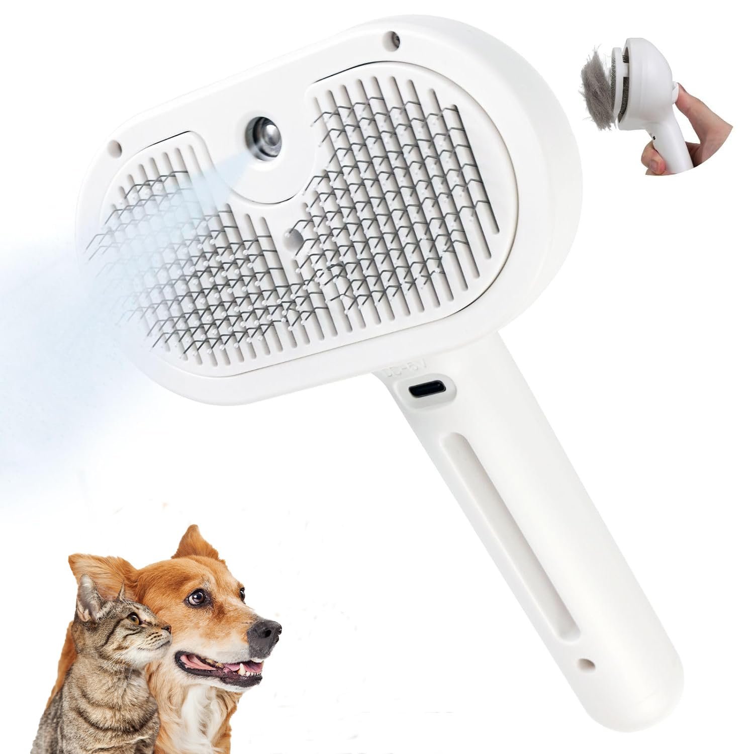 Pet Spray Hair Removal Combe