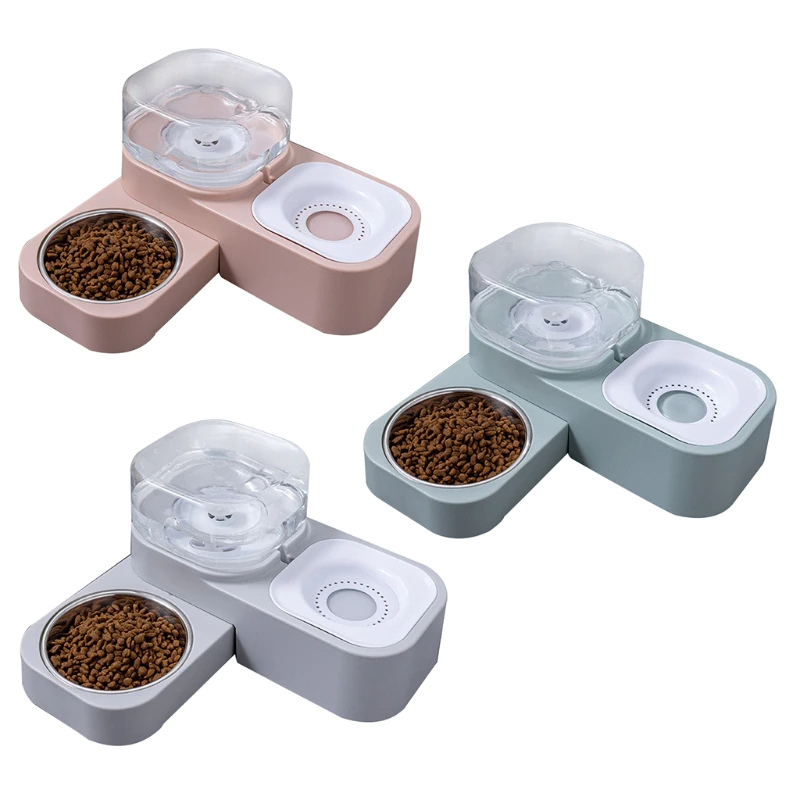 Automatic Cat Feeder and Water Bowl