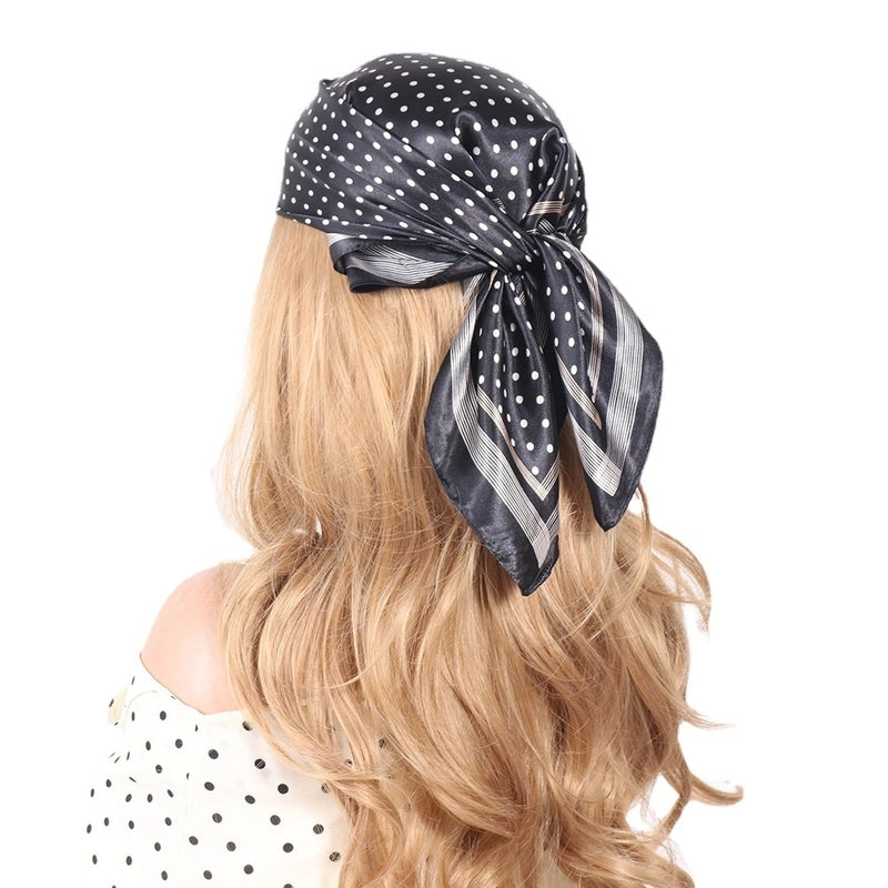 Unisex IG Style Hip-Hop Polka Dots Polyester Kerchief