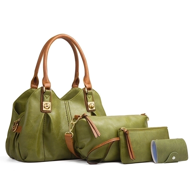 Women's Medium Pu Leather Solid Color Streetwear Square Zipper Buckle Handbag