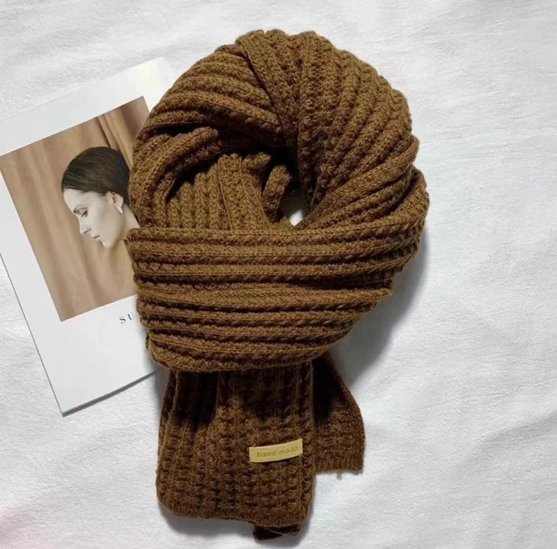 Women's Minimalist Stripe Cotton Scarf