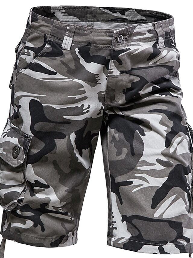 6- Pack Men's Cargo Shorts Summer Shorts Parachute Pants