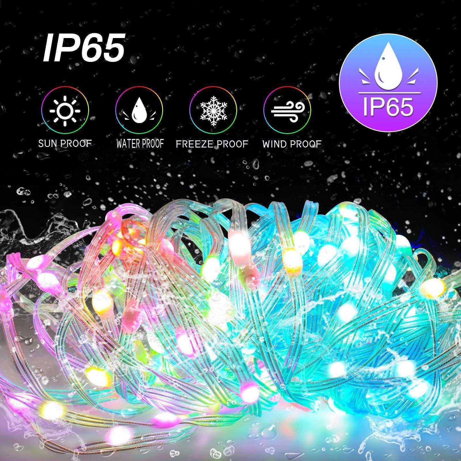 2024 New Phantom Light Strings RGB Light Strings Bluetooth APP Control