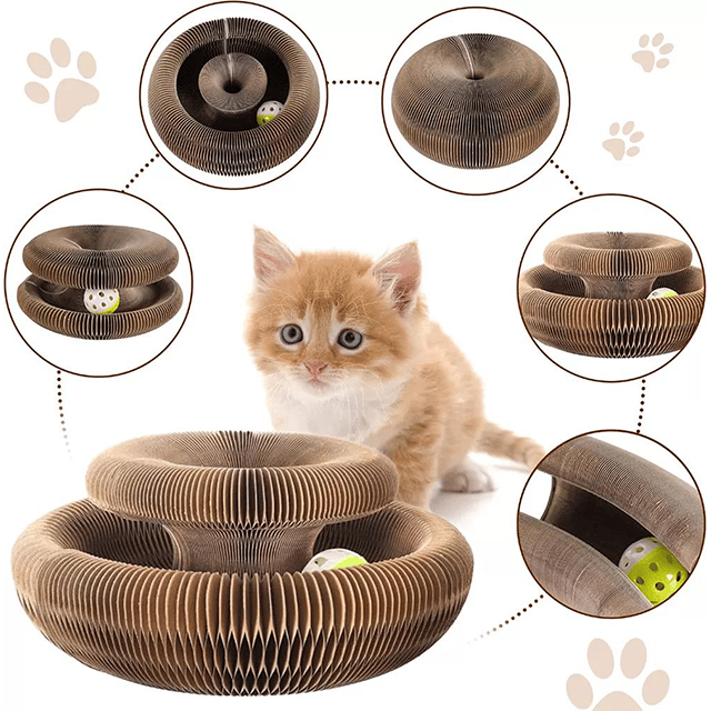 🐾🐾Accordion Foldable Cat Scratch Board