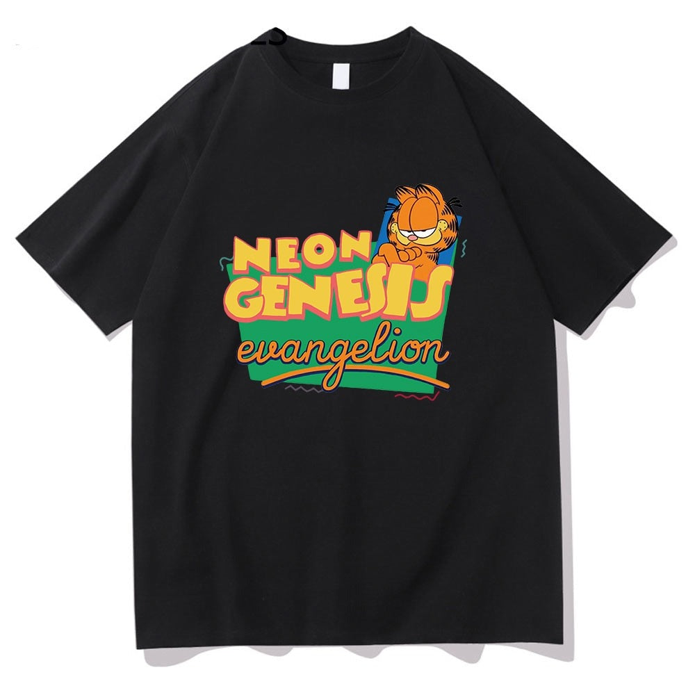 Neon Genesis Evangelion Garfield Tee