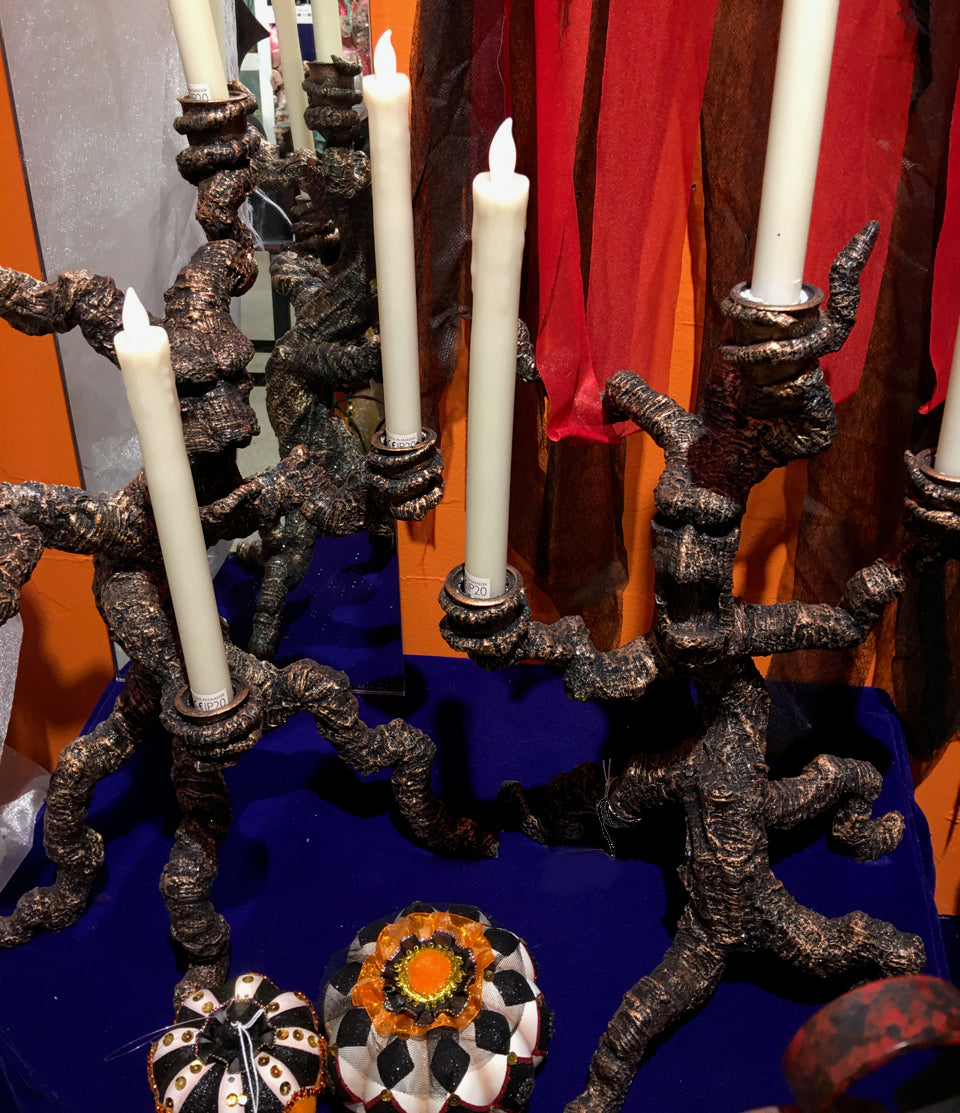 Haunted Tree Candelabras