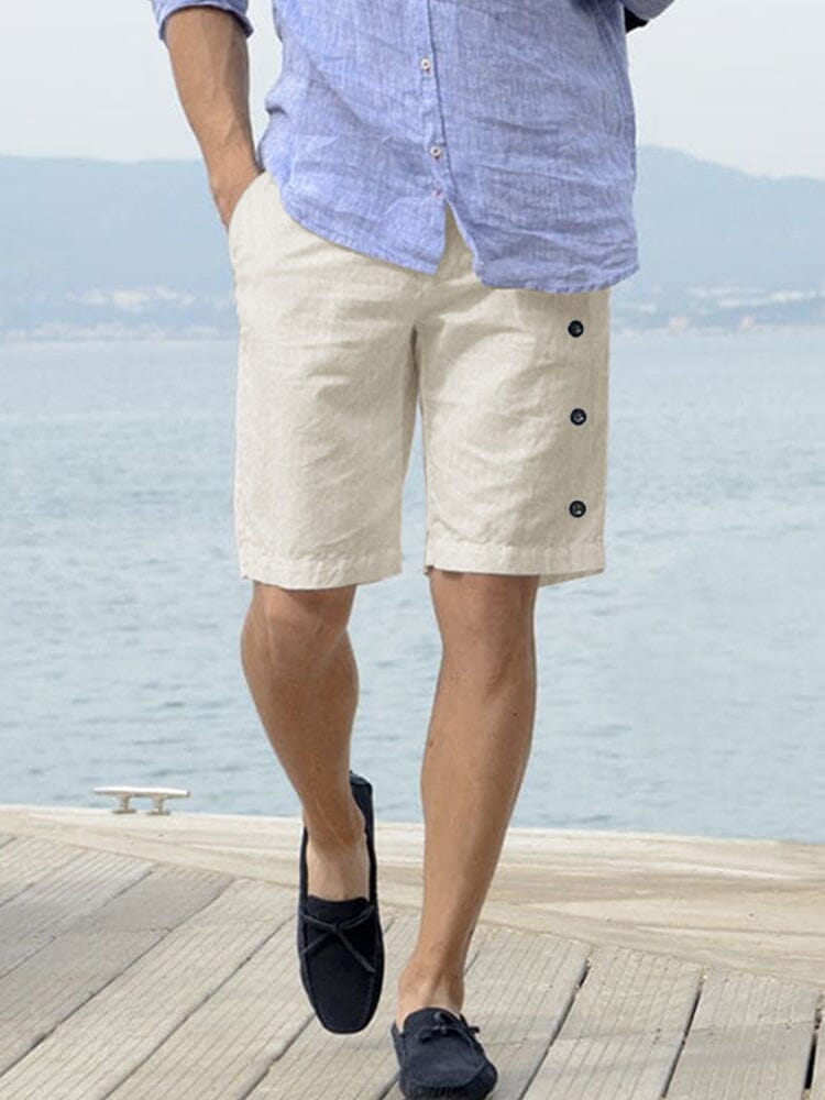 Leisure Breathable 100% Cotton Shorts