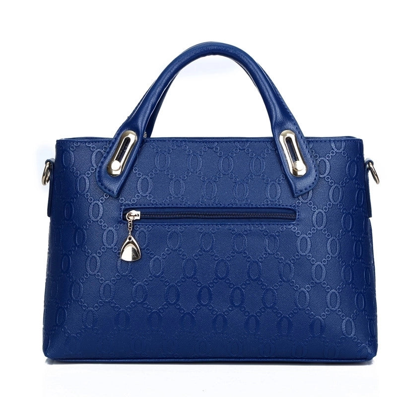 Women's Medium Summer Pu Leather Fashion Bag Sets