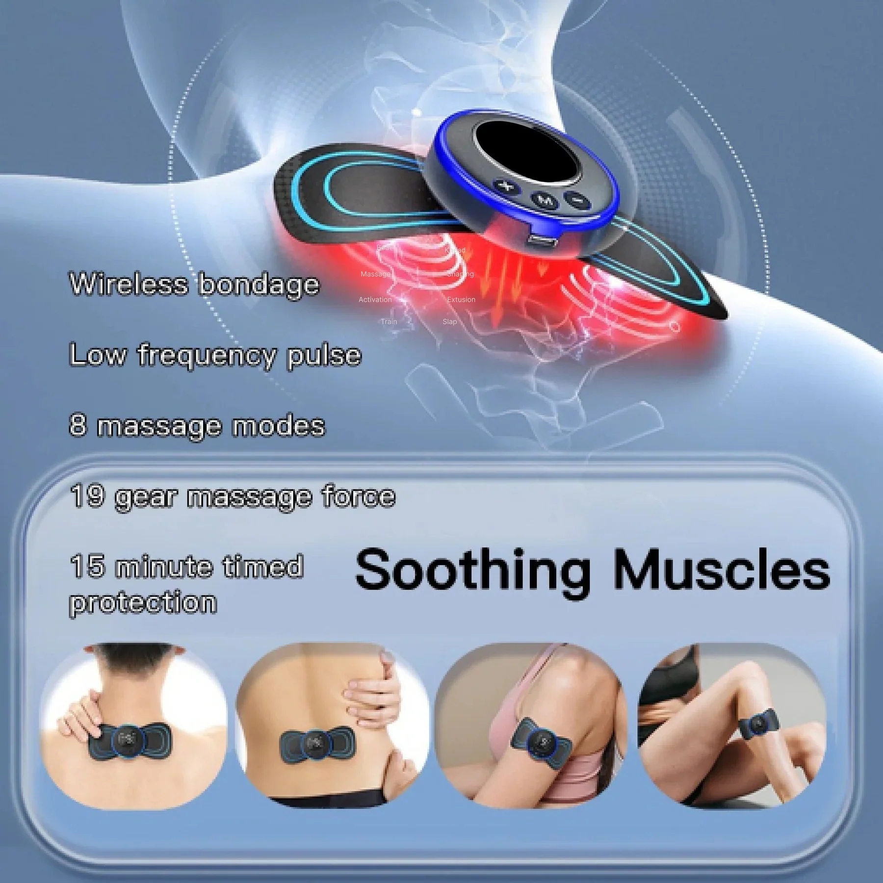 EMS Intelligent Body Massager (Buy 1 Get 1 Free)