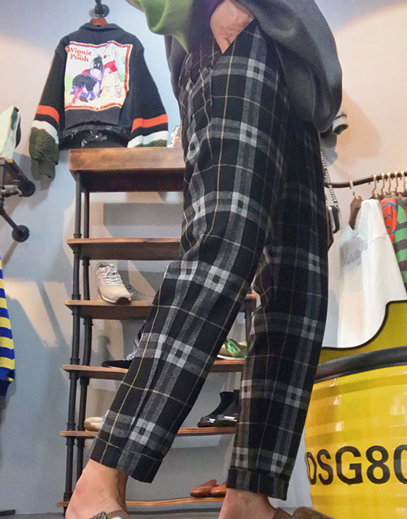 Harajuku Plaid pants  KF81114