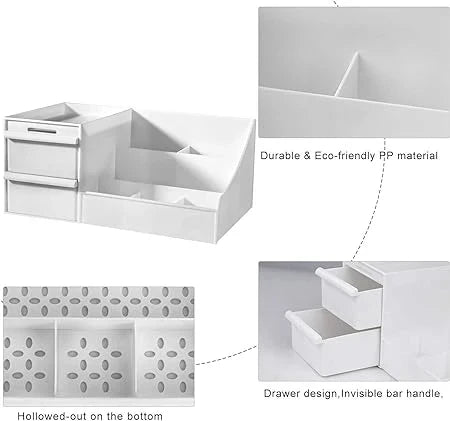 Large Capacity Cosmetic Storage Box Makeup Drawer Organizer