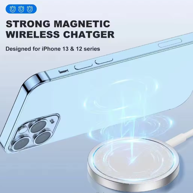 Wireless Charger 15W Fast Magnetic Wireless Charger for iPhone 15/14/1