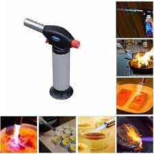 REFILLABLE MULTIUSE BUTANE TORCH