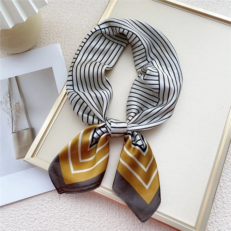 70 Small Square Scarf Silk Scarf Autumn And Winter Gauze Scarf