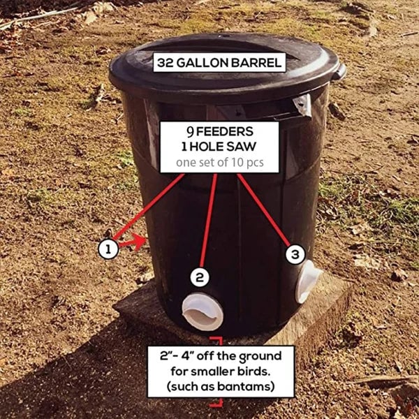 (🔥2024 New Year Hot Sale  30% OFF) DIY Chicken Feeder
