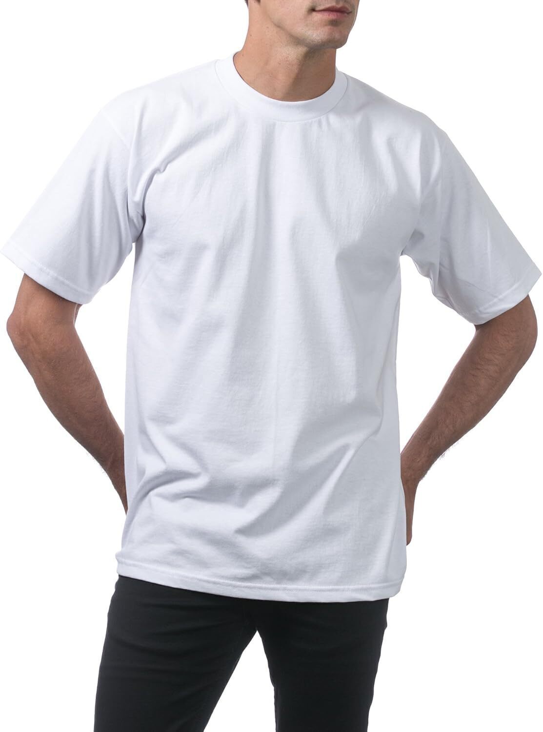 ⚡Last Day Clearance - Men's Heavyweight Cotton Short Sleeve Crew Neck T-Shirt