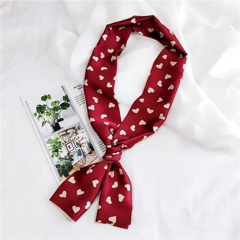 Fashion Double-sided Wild Small Scarf Professional Scarf